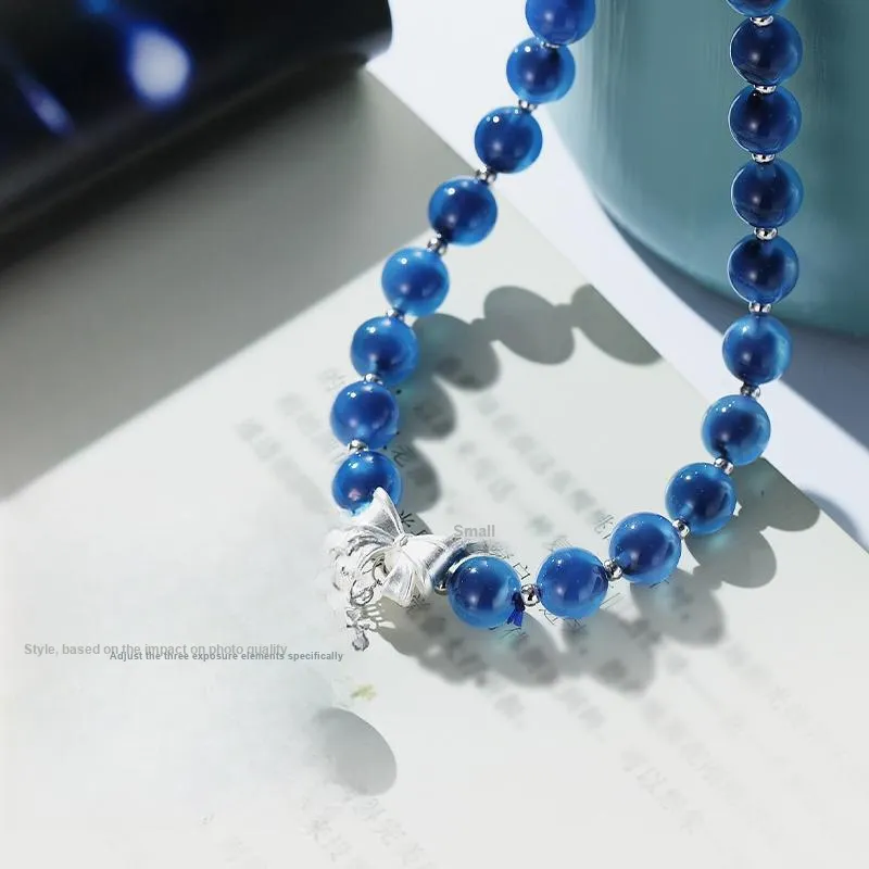 QIAOWUQIAONV Natural Agate Bracelets Women's-5