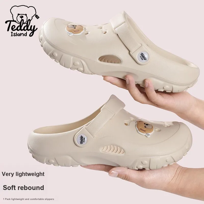 TEDDY ISLAND Slippers / Home Slippers-16