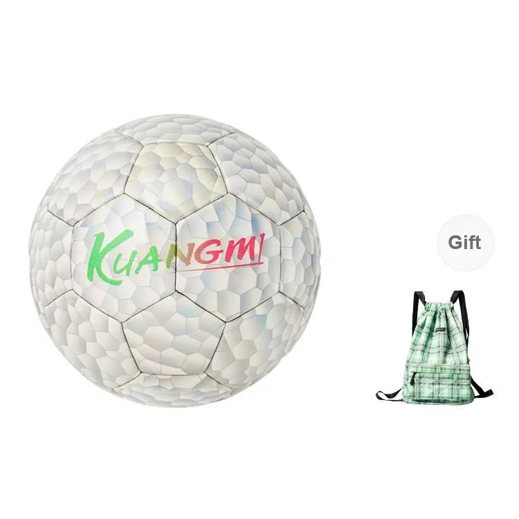 Kuangmi Size 5 Soccer PU Seamless Thermal bonding Unisex-34