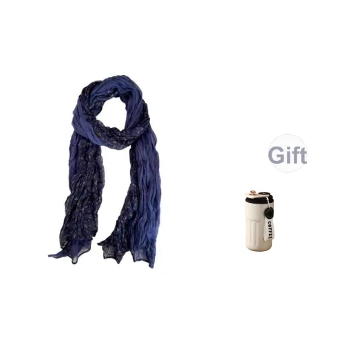 PISHUSHU Cotton Knit Шарфы Женские