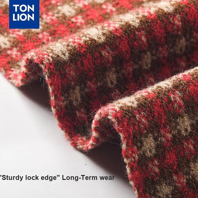 Tonlion Knit Scarves Unisex-2