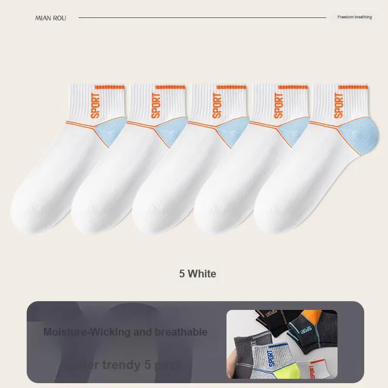 7 SEVFUN Mid Calf Socks Men's Combo Set-19