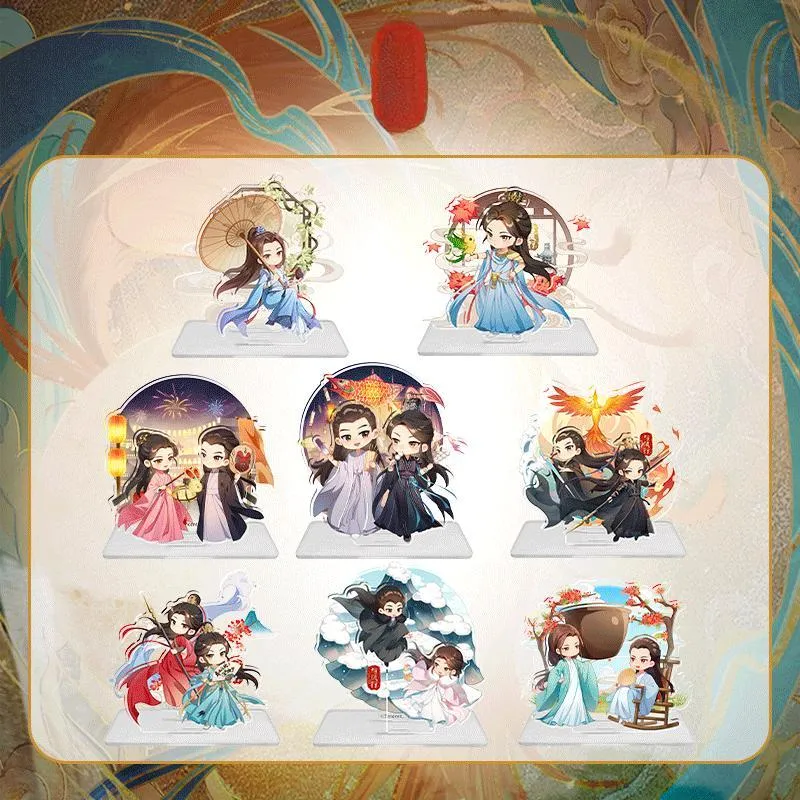 TENGXUNSHIPINCAOCHANGDI Journey With The Phoenix Double Insert, Film & TV Character Merchandise Acrylic Stands-1