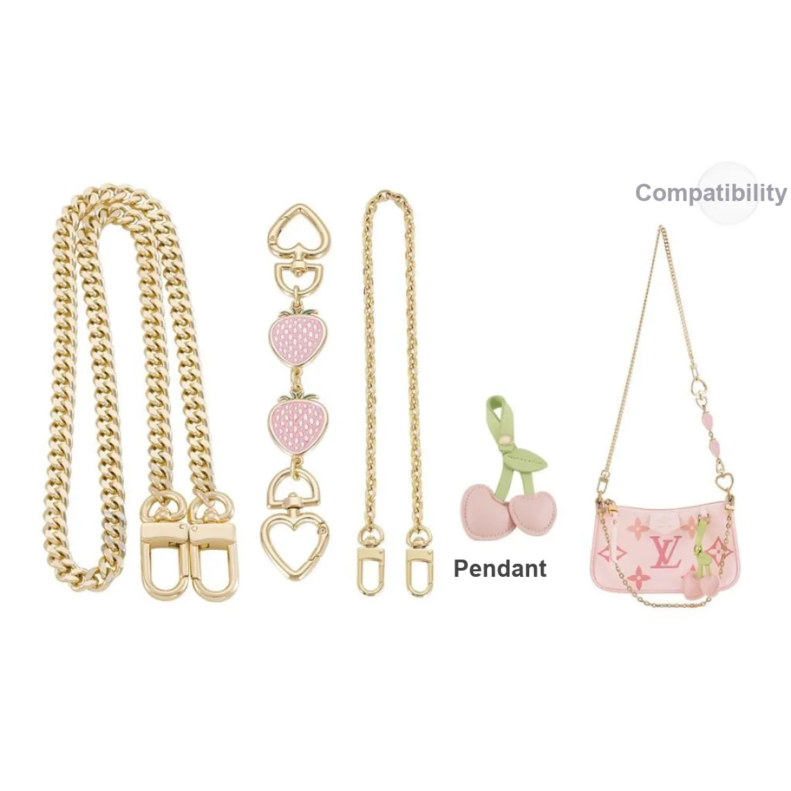 Lan Bao Fan Bag Straps