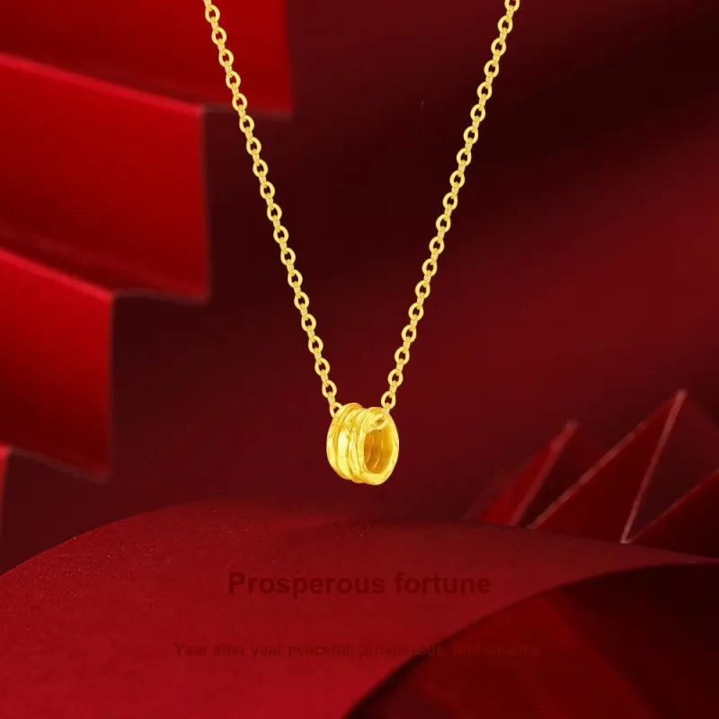 Fortune Gold Jewelry Necklaces Unisex-7