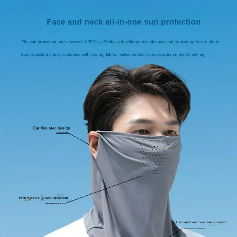 SOIE Polyamide Sun Protection Masks Unisex-4