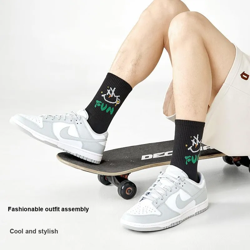 B&C.Room Mid Calf Socks Unisex 5 Pack-3
