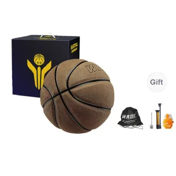 WADE Cow Leather Basketball Gray With Studs Size 7 Ball Training