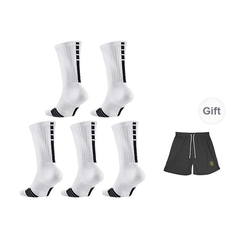 BKCXZICE Thickened Slip Resistant Basketball Socks Unisex-58