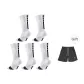 5 Pack (White Black)+Icebreaker Basic Shorts Black