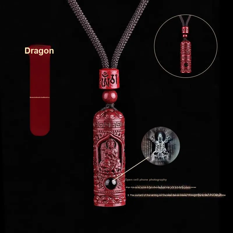 Sima Is Ethereal Cinnabar Pendants Unisex-13