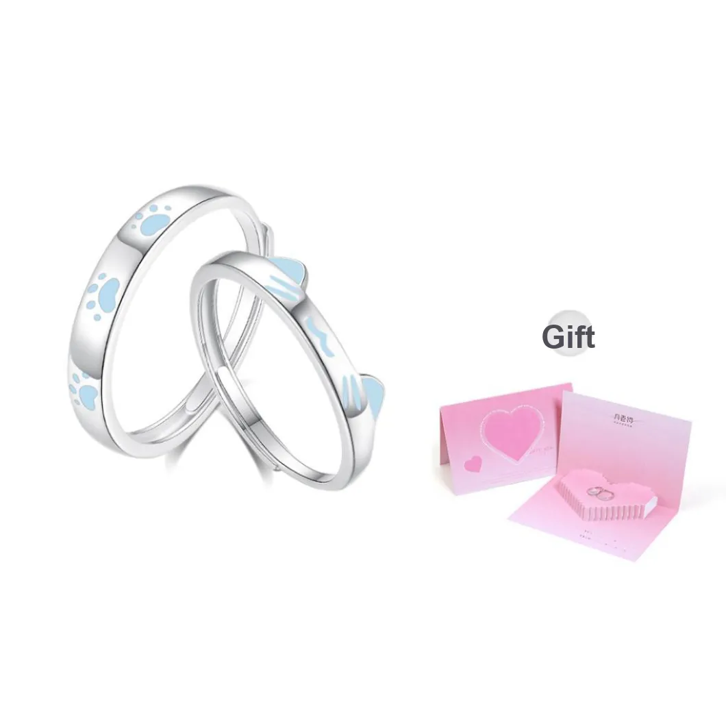 MINTLEAF S999 Silver Rings Unisex