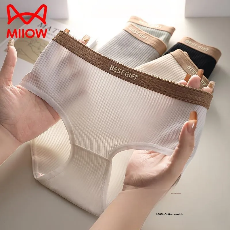 MIIOW Trend Party Series Underpants Women's Shopping Bag 3 Pack-4