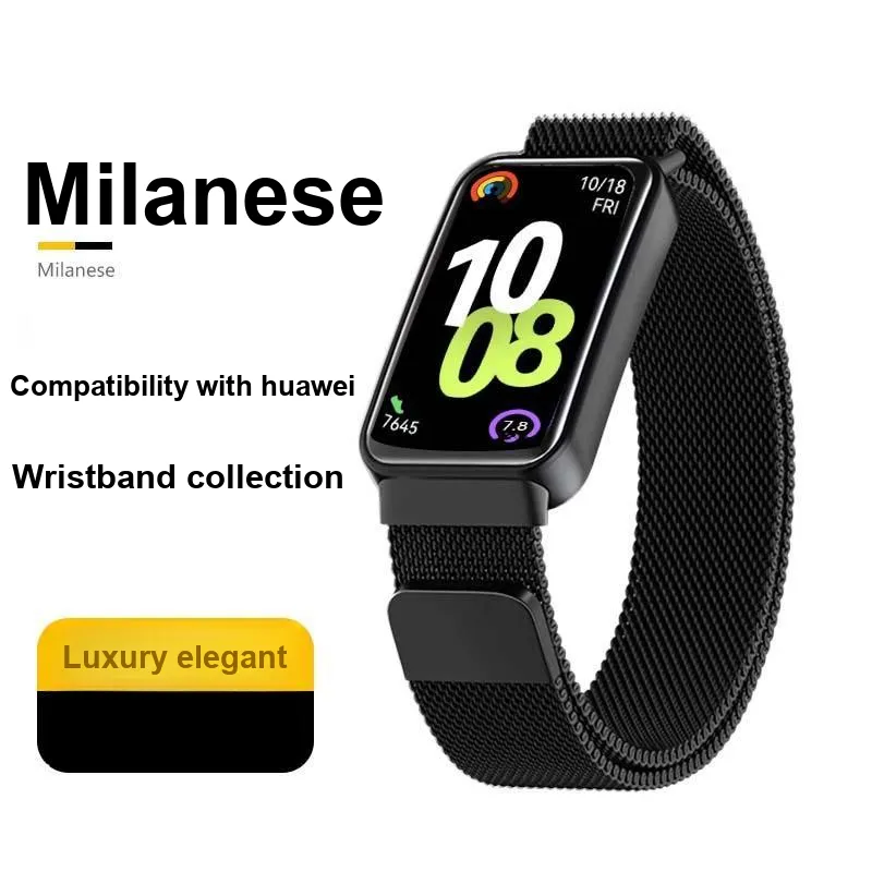 Mr. Strap Huawei Compatibility Watch Band Stainless Steel Material-13