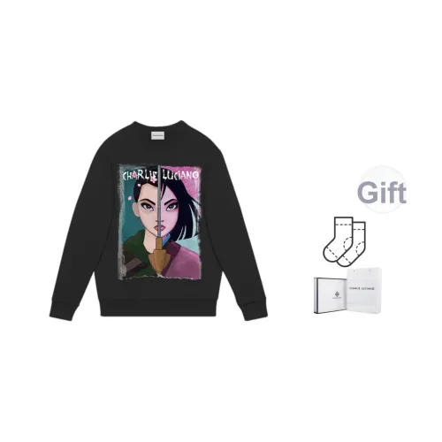 Charlie Luciano Свитшот Унисекс Черный