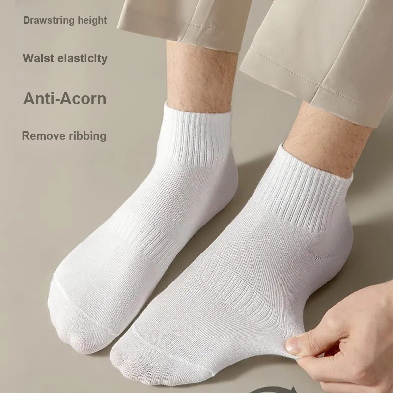 Urban Beauty Mid-Calf Socks Unisex 5 Pack-2