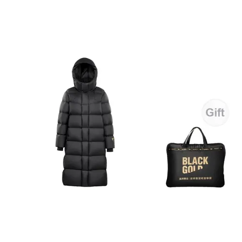 GOLDFARM Down Jackets Unisex Haute Couture Knight Black