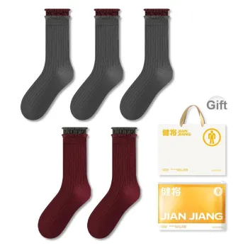 Master Mid Calf Socks Women's Shopping Bag 5 Pack