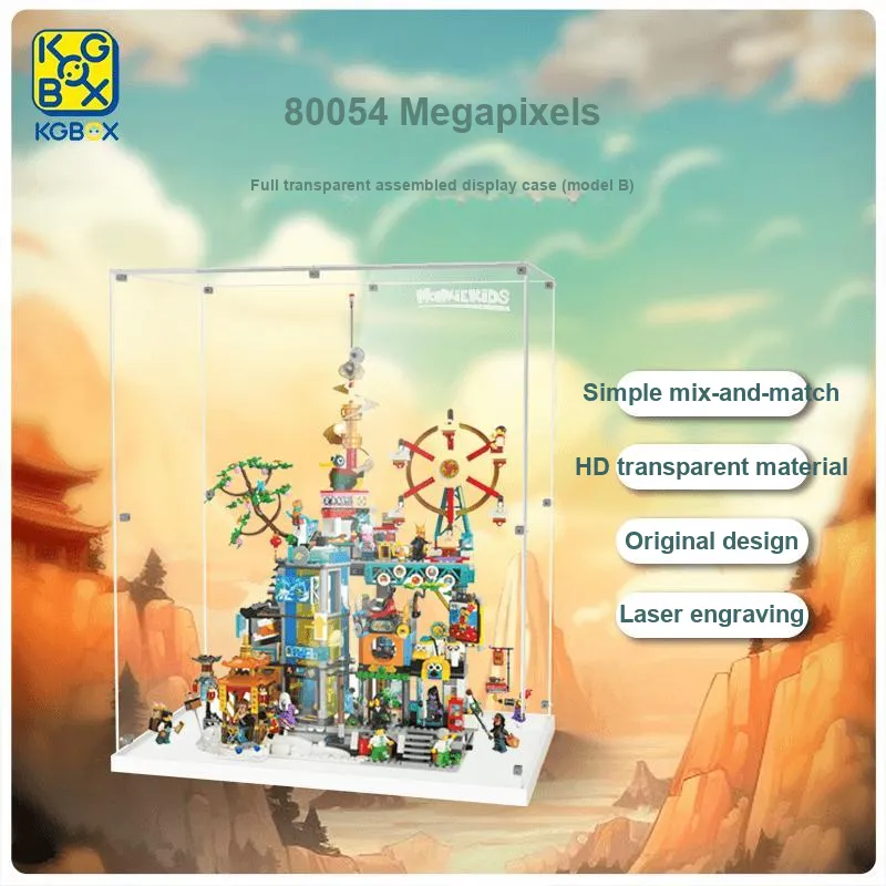 KGBOX Building Block 80054 Ten Thousand Cities Model Accessories-3