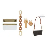 White DuPont Paper Liner+Pearlescent Resin Four Pieces+Abrasion-Resistant Buckle