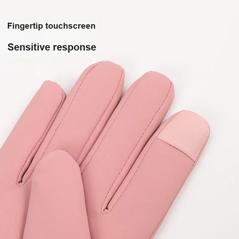 NANJIREN Warm Gloves Women's Pink-1