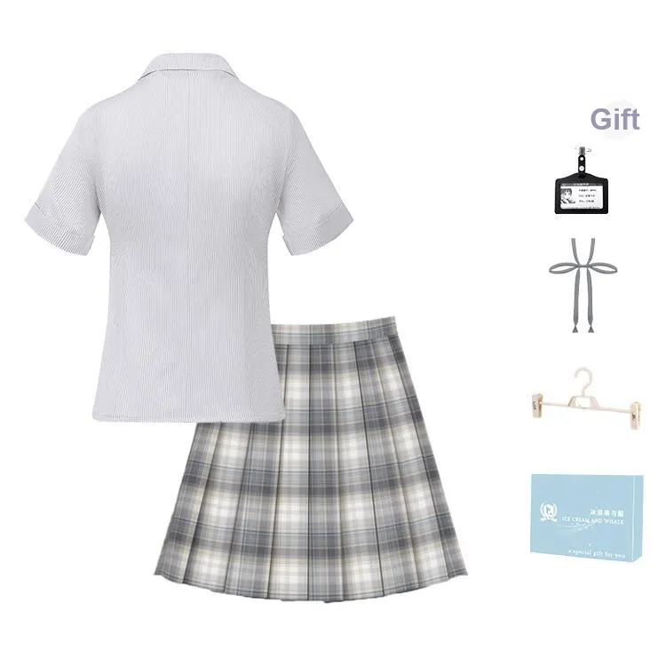 Ice Cream And Whale Summer JK Uniform Set Women's Gift Box Set-1
