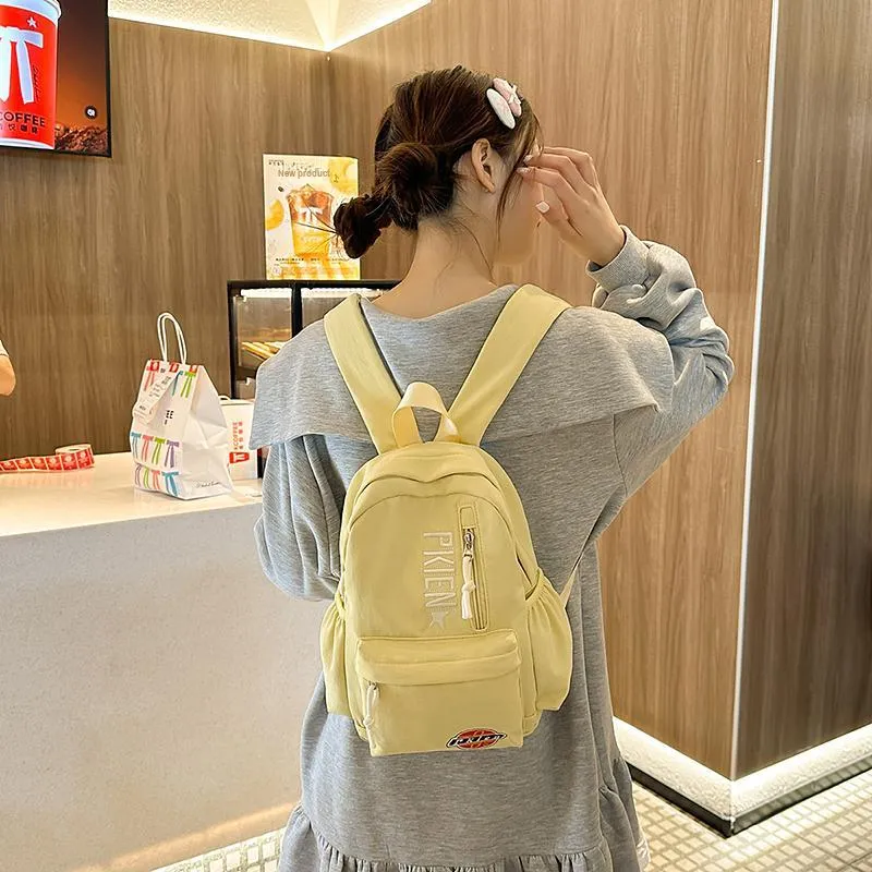 LUVISTRUE Nylon Backpack Regular Unisex Multicolor-4