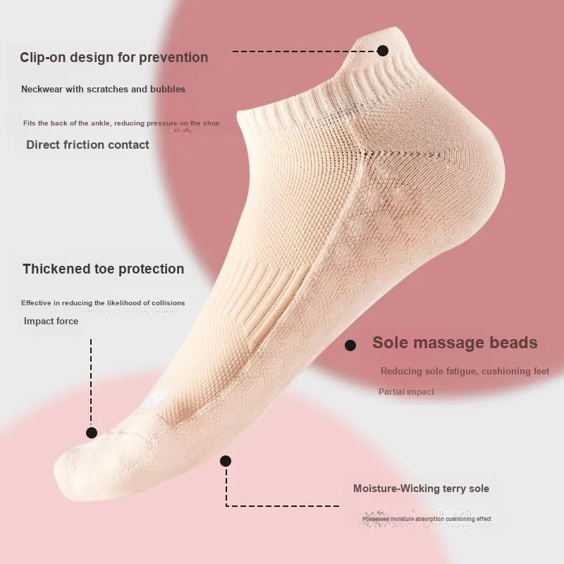 AFISH Ankle Socks Women's 5 Pack Gift Box Set-4