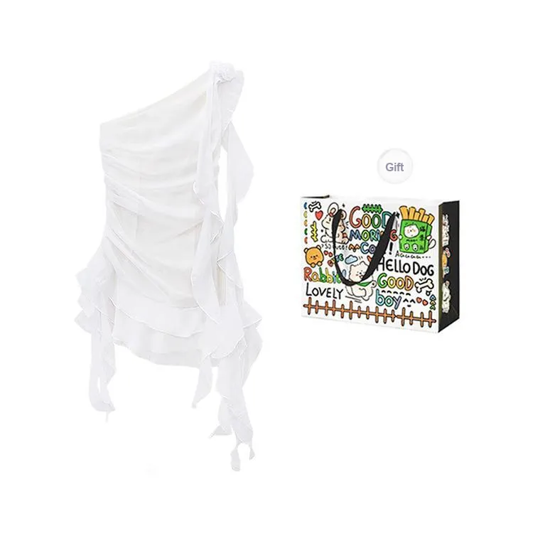 BVODE Slip Dresses Women's White