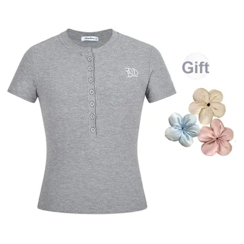 ONE SHALLOW Slim Fit Set in Sleeve T Shirt Women's