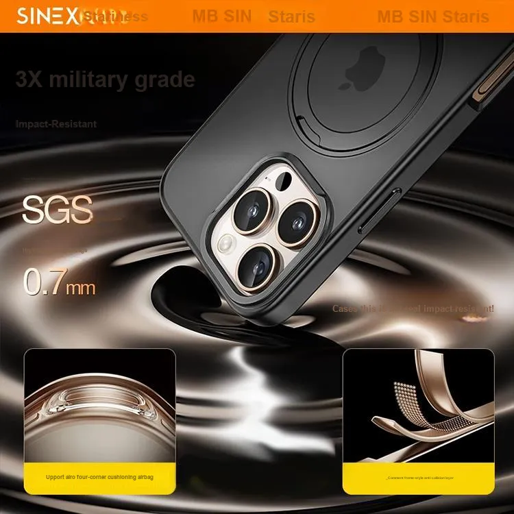 SINEX Silicone Material Matte Lightweight Heat Dissipation Phone Cases All Couple Refreshing Trendy-4