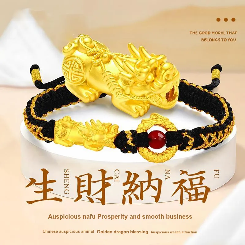 9i Gold Bracelet Unisex-1
