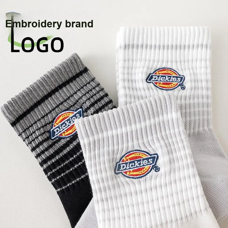 Dickies Everyday Comfortable Moisture-Wicking Breathable Fall And Winter Crew Socks Unisex-10