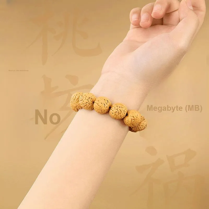 Xiang Yin Peach Pit Bracelets Unisex-2