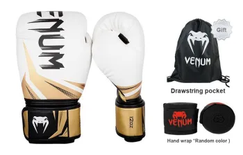 VENUM Boxing Gloves PU Leather Unisex