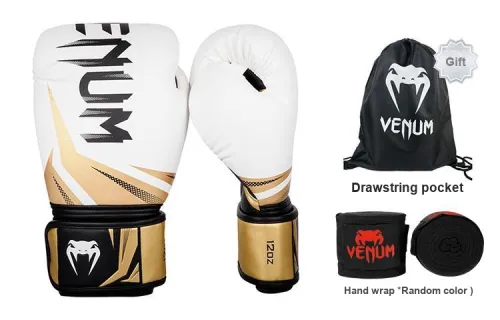 VENUM Boxing Gloves PU Leather Unisex