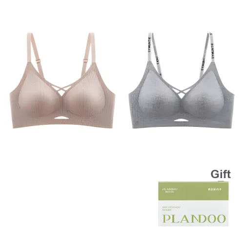 PLANDOO Bra Women's Shopping Bag 2 Pack