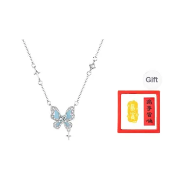 Chongqing Gold Store S 999 Fine Silver Necklaces Women's
