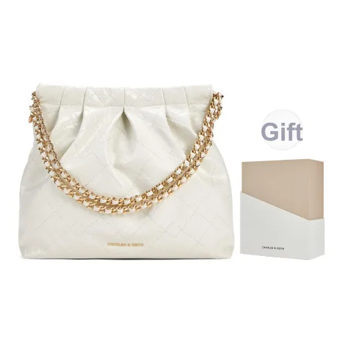 CHARLES KEITH ПУ (полиуретан) Хобо Сумка Сумка через плечо Средняя Женская Многоцветная