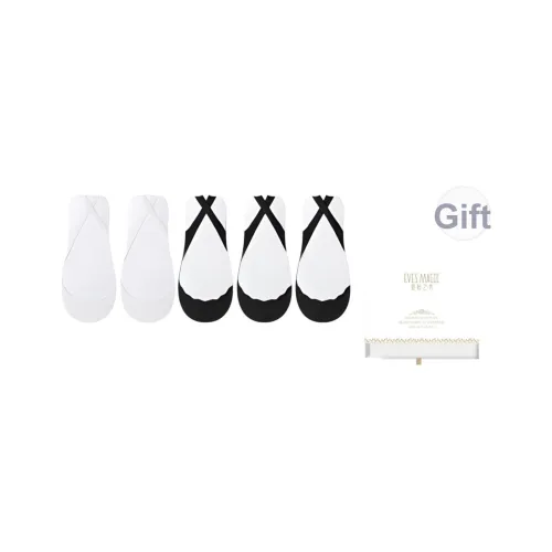 XIA.WA.ZHI.XIU No Show Носки Женские Коробка 5 пар