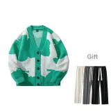 Green (Comes with Random Draped Casual Pants)