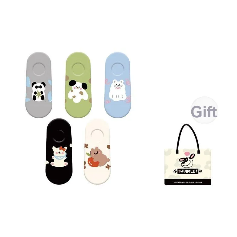 DJUNGLE No Show Socks Women's 5 Pack
