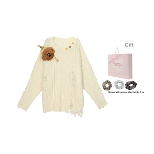 SNBL Экрю Женская Трикотажная Одежда