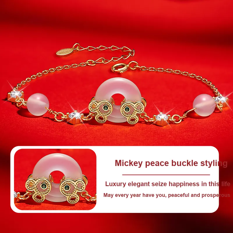 Disney S925 Silver Bracelets Women's-4