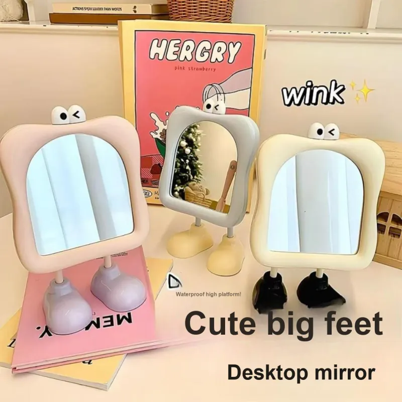 Future Maple Super Cute Big Feet Single Sided Mirror-1
