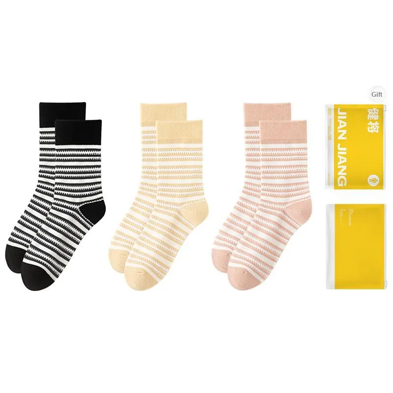 Master Mid Calf Socks Women's Shopping Bag Combo Set-6