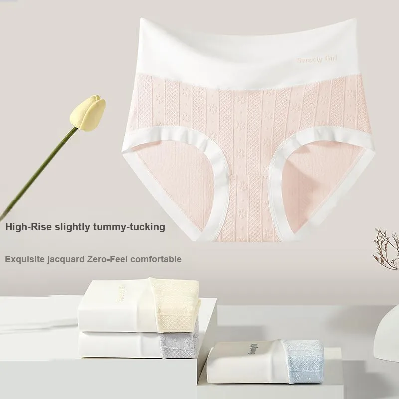 XIA.WA.ZHI.XIU Underpants Women's 4 Pack Gift Box Set-17