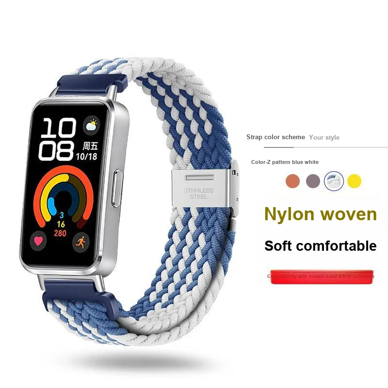 FZRT Huawei Honor Compatibility Watch Band 130 220mm Nylon Material-9