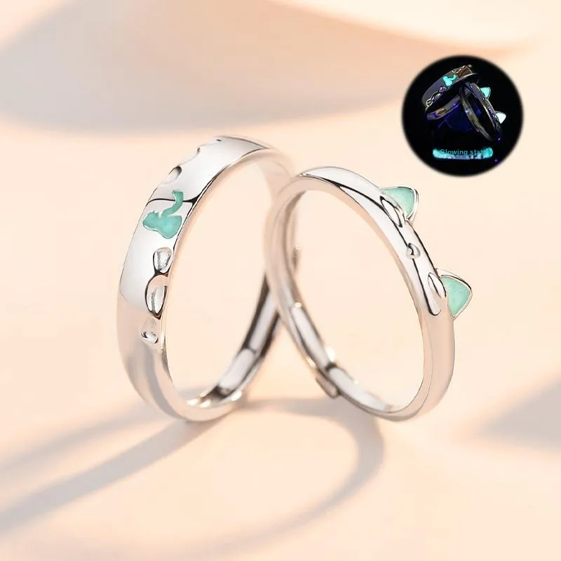 Treasure Flaws S999 Fine Silver Rings Unisex Silver-5