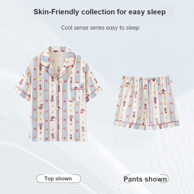 OUSHIBO Women's Pajama Sets-3